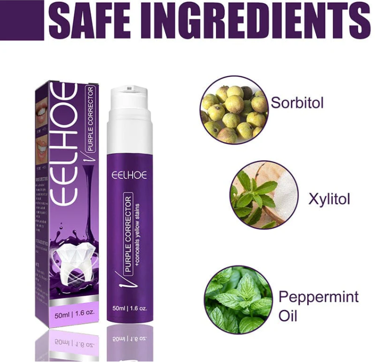 EELHOE PURPLE WHITENING TOOTHPASTE-50ml